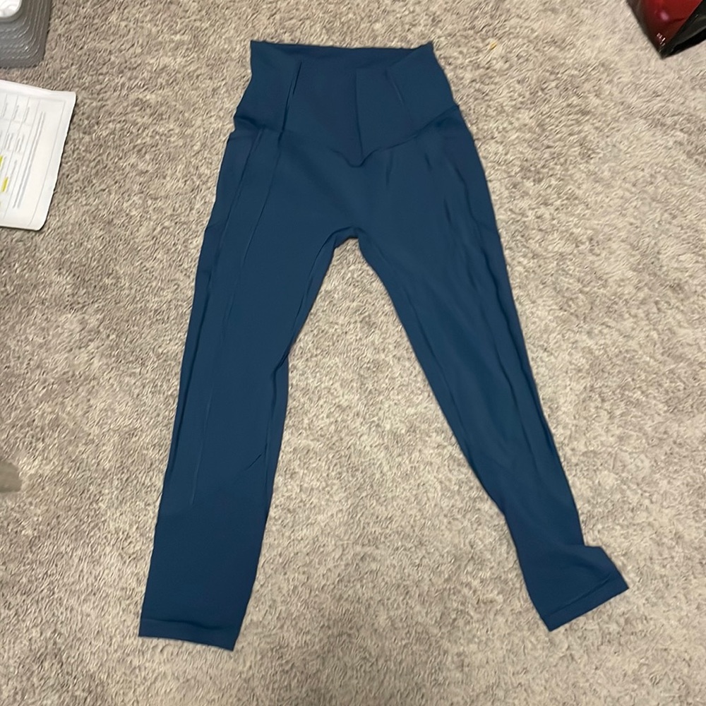 Lululemon teal tights
